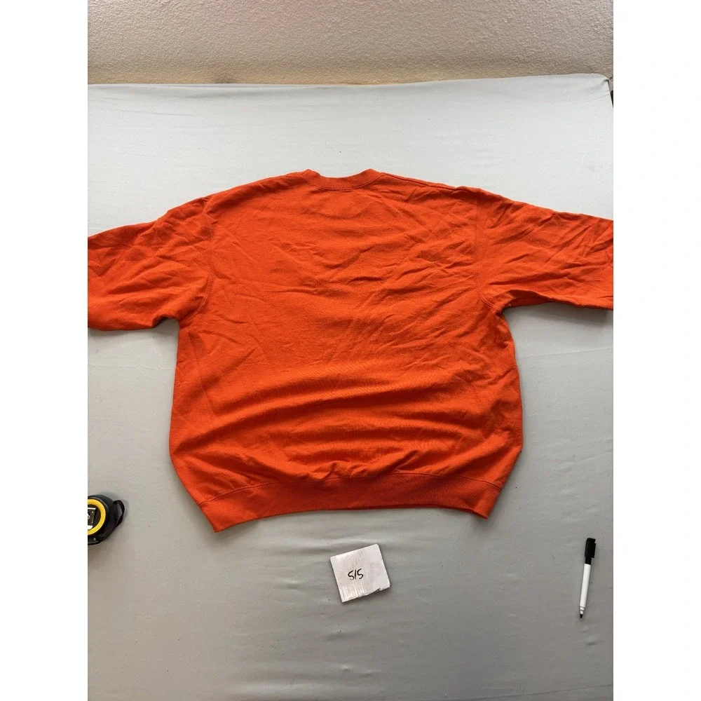 Gatlinburg Fruit of the Loom XL Orange Crewneck Sweatshirt Short Sleeve Souvenir
